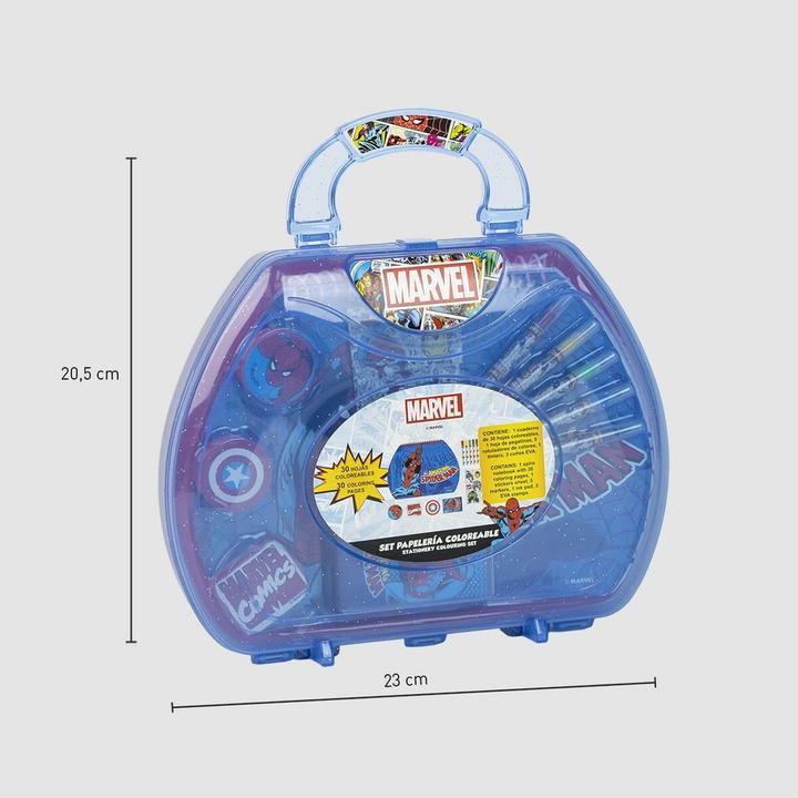 Produktbild Papierwaren-Set Blau Aktentasche