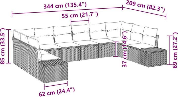 Produktbild vidaXL Renata
