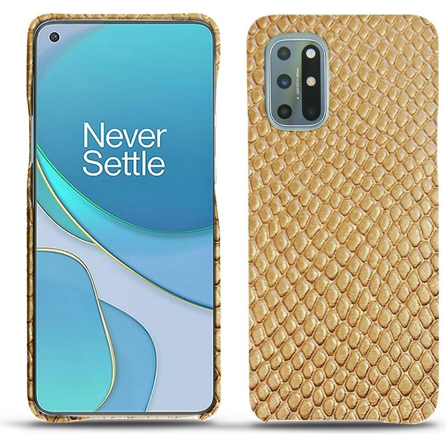Noreve Lederschutzhülle (OnePlus 8T), Smartphone Hülle, Beige