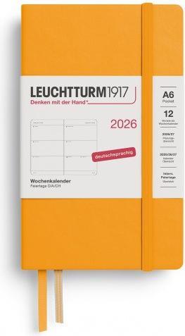 Image du produit Leuchtturm1917 Leuchtturm 1w/2s.Pocket Hc Rising Sun (A6, 1 semaine / 2 pages)