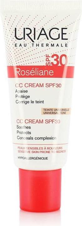 Actual product image Uriage Roséliane CC Cream SPF30 Cream (Medium Tint)