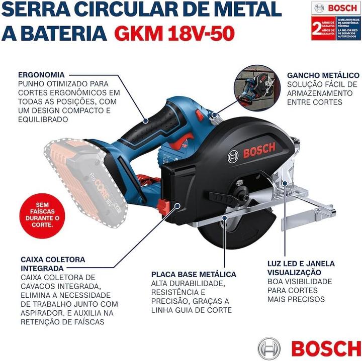 Produktbild Bosch Professional GKM 18V-50 (solo. C)
