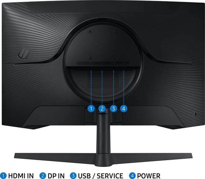 Image du produit Samsung Odyssey G5 G55C (2560 x 1440 pixels, 27")