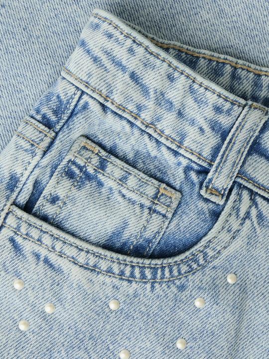Image du produit Name it Wide Leg Jeansshorts (140)
