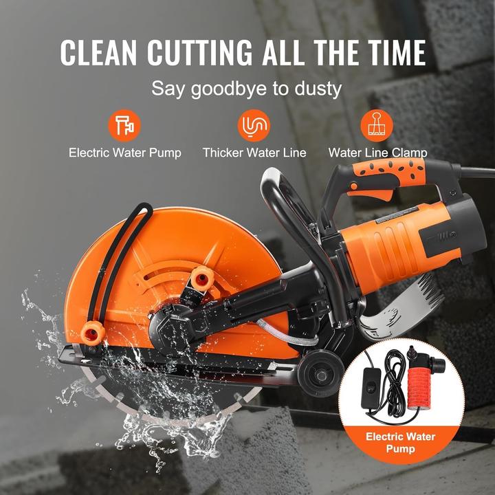 Actual product image Vevor Electric Concrete Saw