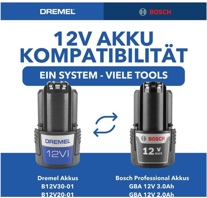 Produktbild Dremel Akku Multi-Tool MM12V-S1 Oszillationssäge 12V Säge (Multifunktionswerkzeug)