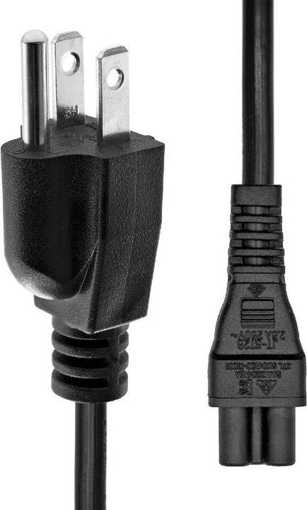ProXtend Power Cord US to C5 0.5M Black (0.50 m, C5)