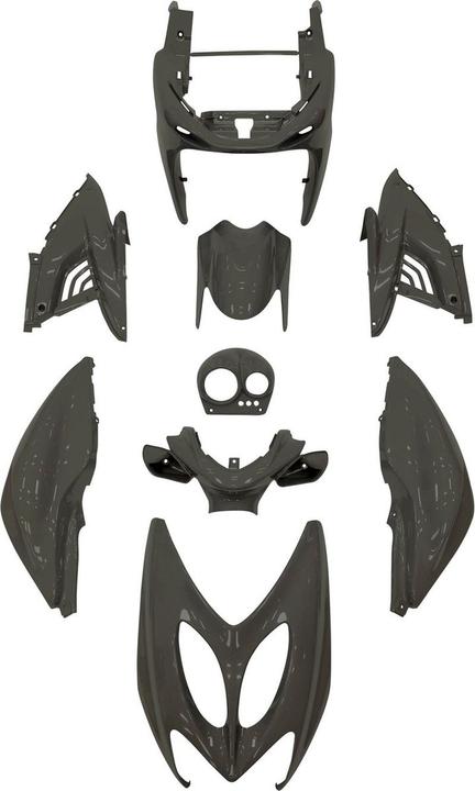 Actual product image Shots STACTET EDGE YAMAHA AEROX 9 -PLACE - Nardo Gray