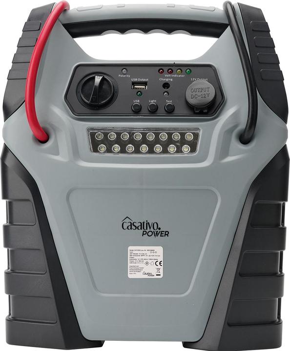 Immagine prodotto Casativo Banca di energia 5-in-1 con funzione di avviamento e compressore d'aria 150psi, USB, 12V, 20.000 mAh (1000 A, 20000 mAh)