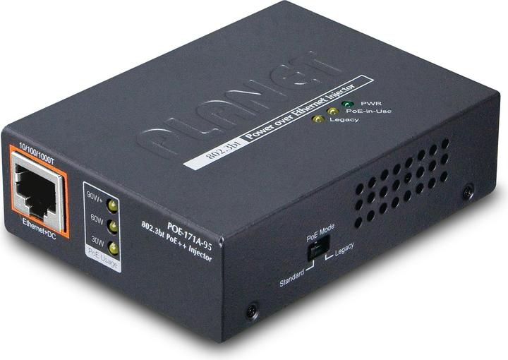 Productafbeelding Planet POE-171A-95 Netwerkschakelaar Gigabit Ethernet (10/100/1000) Power over Ethernet (PoE) (2 ports)