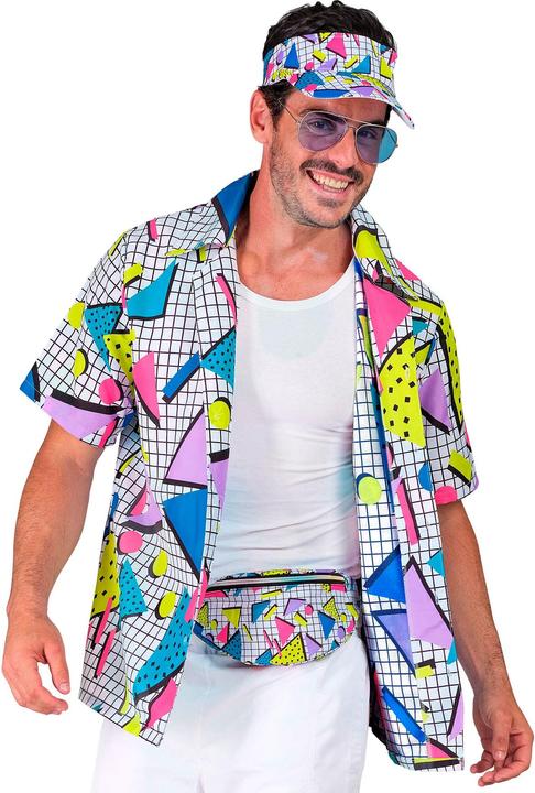 Widmann The 80s FUNKY FASHION - funky white (chemise), L/XL