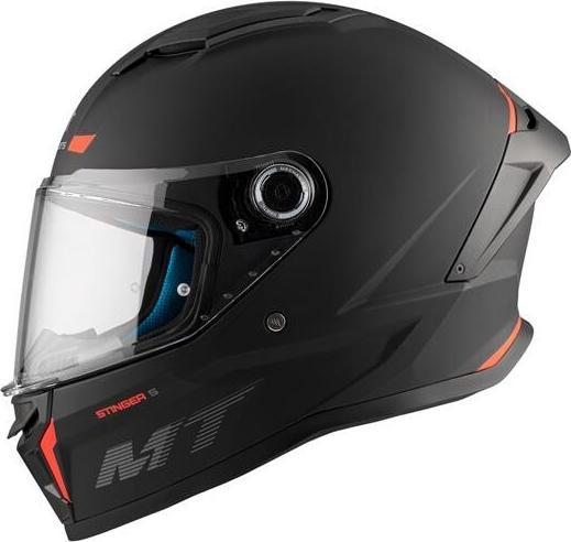 Actual product image MT Helmets Stinger 2 Solid A11 (61 - 62 cm, XL)