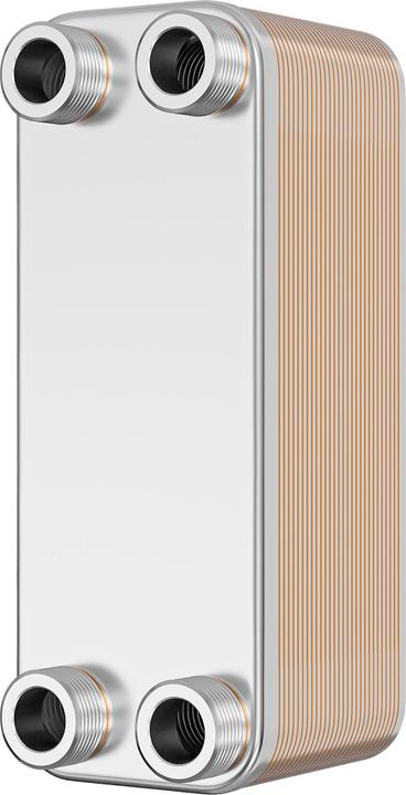 Produktbild Wiltec Edelstahl Wärmetauscher 30 Platten 175 kW Plattenwärmetauscher Wärmeüberträger