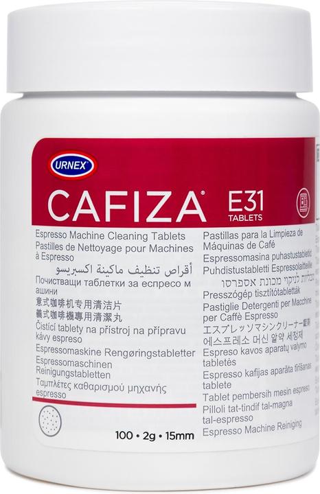 Urnex Cafiza E31 cleaning tablet