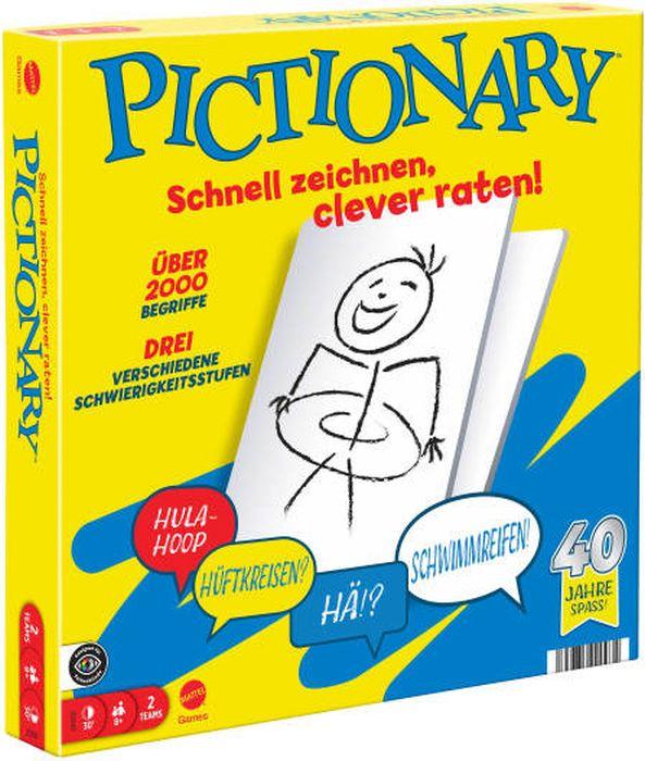 Produktbild Mattel Games Pictionary (Deutsch, Schweizerdeutsch, 2 - 10 Spieler)