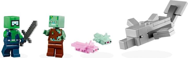 Produktbild LEGO Das Axolotl-Haus (21247, LEGO Minecraft)