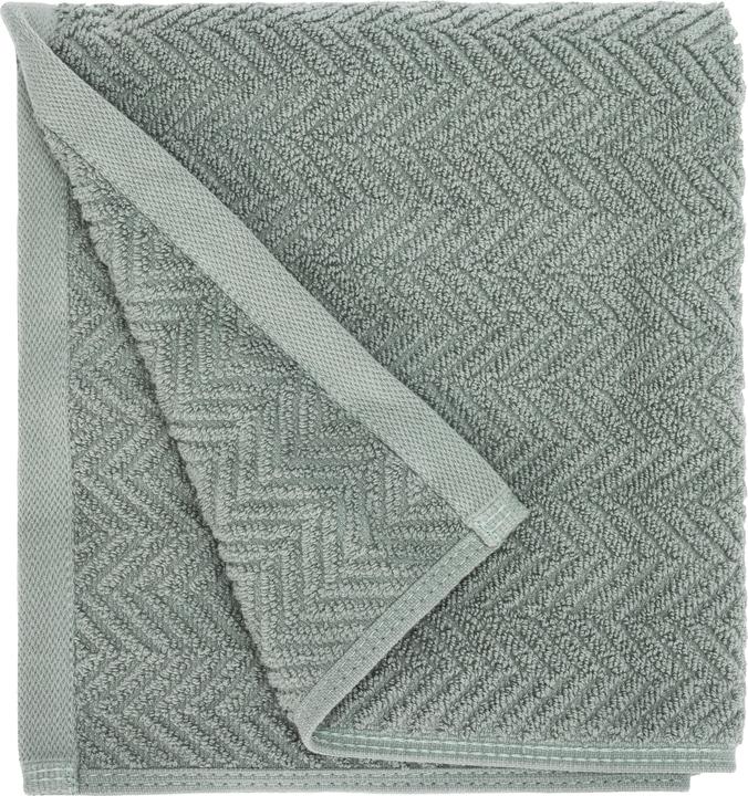 Actual product image Domoletti Towel bathrooms VISBY, green, 50 x 90 cm (90 x 50 cm)