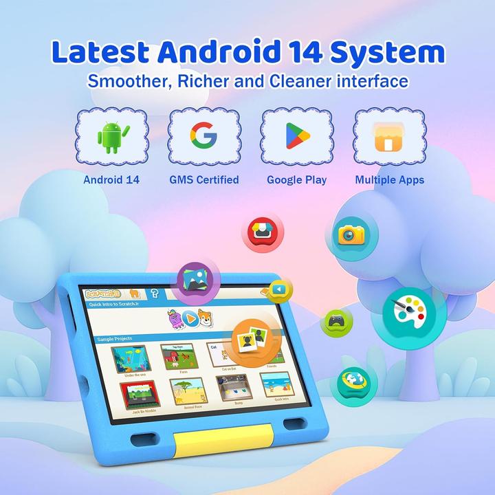 Actual product image Ainmel Kinder-Tablet mit Kinderschutz (10.10")