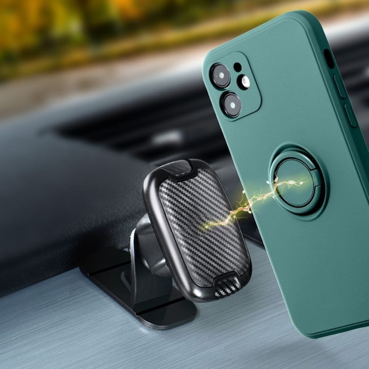 Produktbild OEM Rückwandabdeckung SILICONE RING Hülle für XIAOMI Redmi A1 / Redmi A2 grün (Xiaomi Redmi A2, Xiaomi Redmi A1)