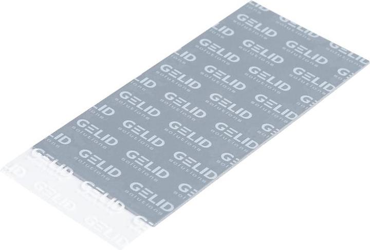 Actual product image Gelid GP-Extreme - 12 W/m-K - Gray - 80 mm - 40 mm - 0.5 mm (0.50 mm, 12 W/m K)