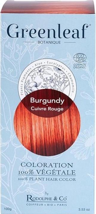 Immagine prodotto Greenleaf Colorazione 100% Biologica Borgogna (Borgogna)
