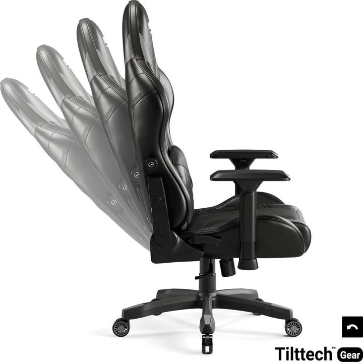 Actual product image Diablo Fotel Chairs X-RAY King Size XL Czarny