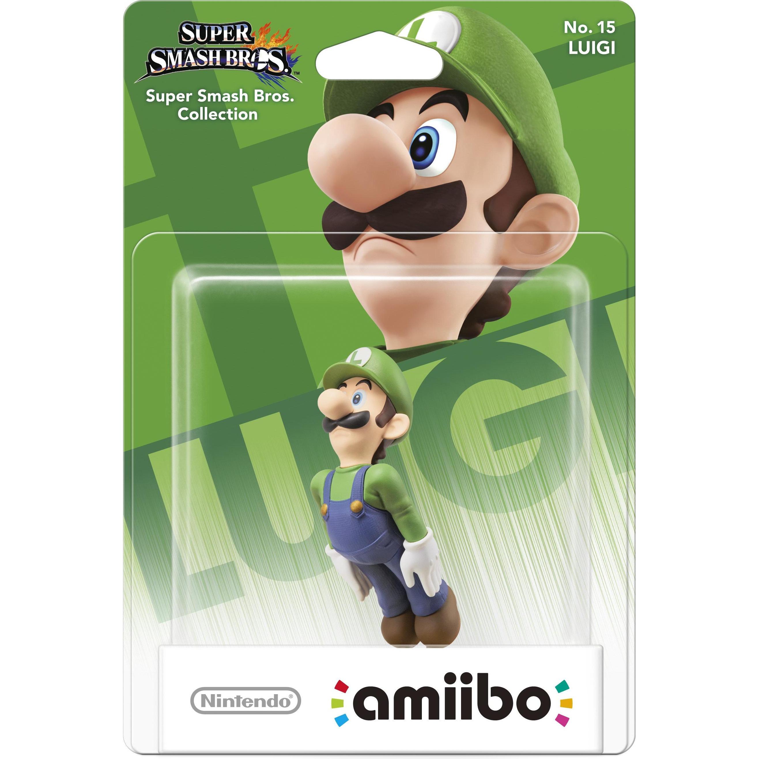 Nintendo Amiibo Smash Luigi (3DS, 3DS XL, Wii U), Altri accessori gaming, Multicolore
