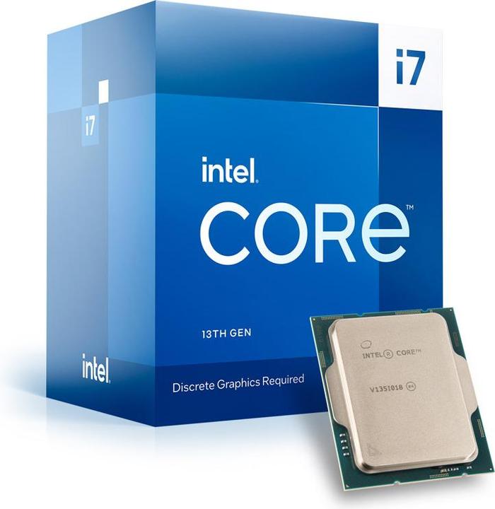 Produktbild Intel Core i7-13700F (LGA 1700, 2.10 GHz, 16 -Core)