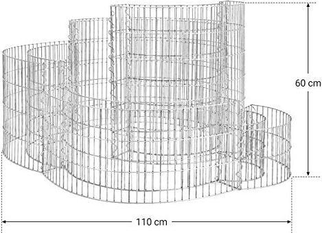 Actual product image Songmics Gabion