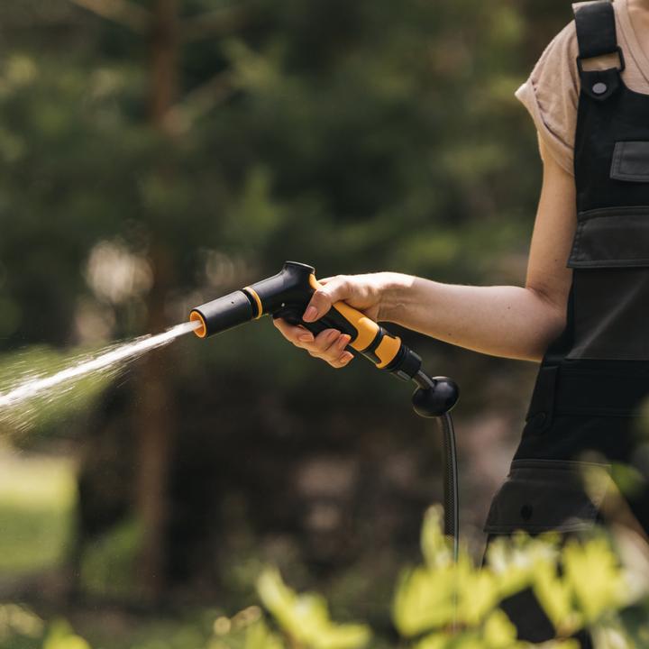 Immagine prodotto Fiskars Pistola a spruzzo, 2 funzioni, Portata infinitamente variabile, Con regolatore frontale e