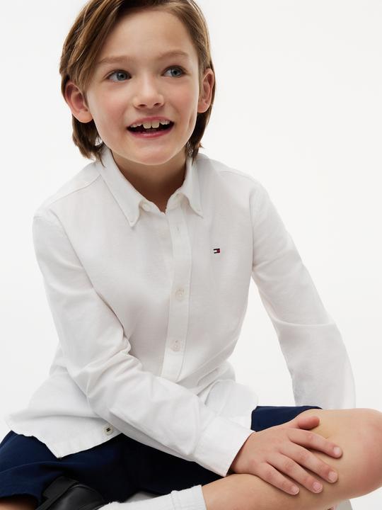 Image du produit Tommy Hilfiger Chemise Oxford Extensible Pour Garçons L/S (110)