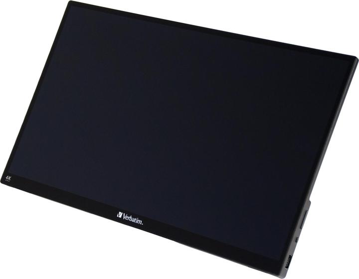 Actual product image Verbatim PMT-15 4K Portable Touchscreen Monitor 15.6" 4K Ultra HD Metal Housing (3840 x 2160 Pixels, 15.60")