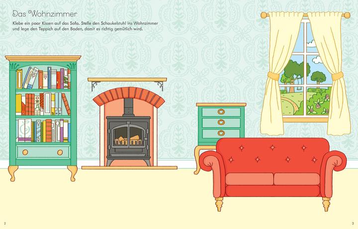 Actual product image My first sticker book: Doll's house