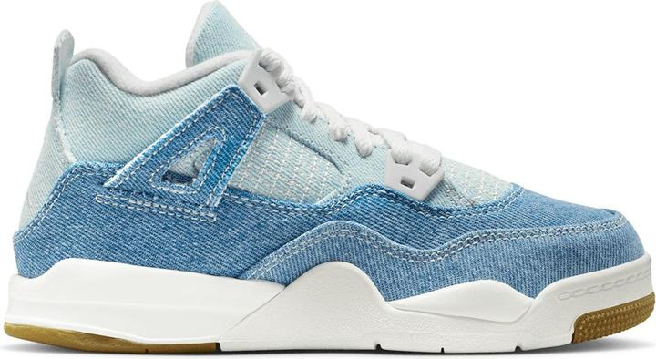 Immagine prodotto Jordan 4 Retro TEX Denim Worn Blue (PS) (32)