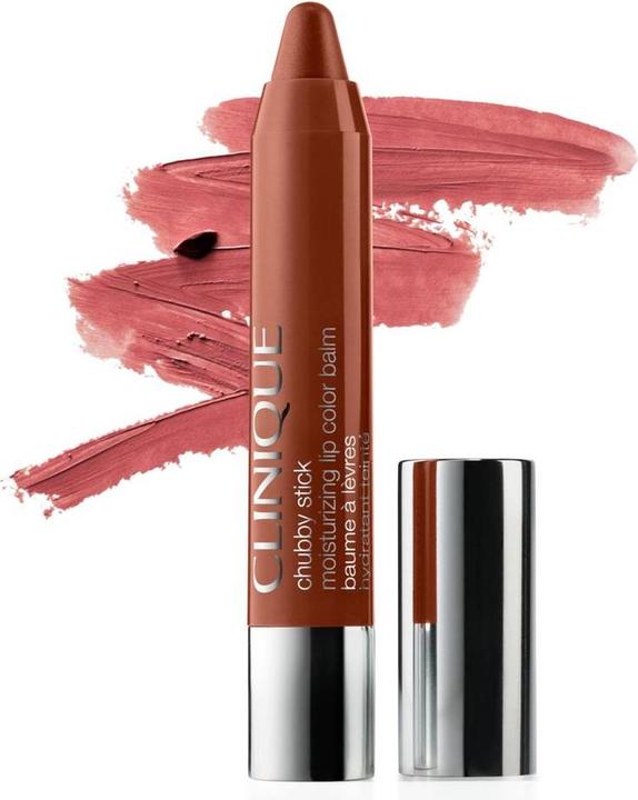 Actual product image Clinique Chubby Stick Moisturizing Lip Color Balm 02 Whole Lotta Honey (Lip balm)