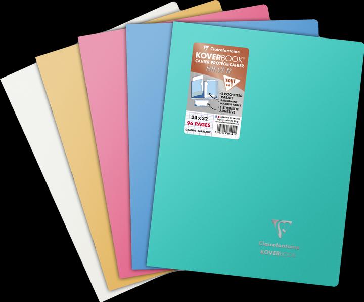 Produktbild Clairefontaine Schulnotebook (Kariert, Harter Einband)