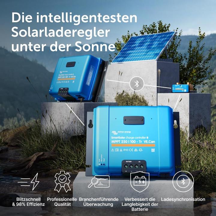 Image du produit Victron Energy SmartSolar MPPT 250/100-Tr VE.Can