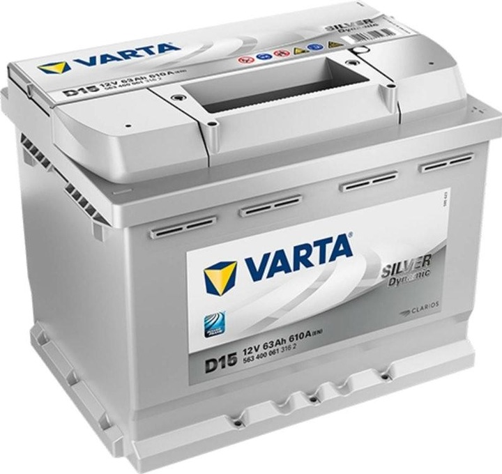 Varta Silver Dynamic D15 (12 V, 63 Ah, 610 A)