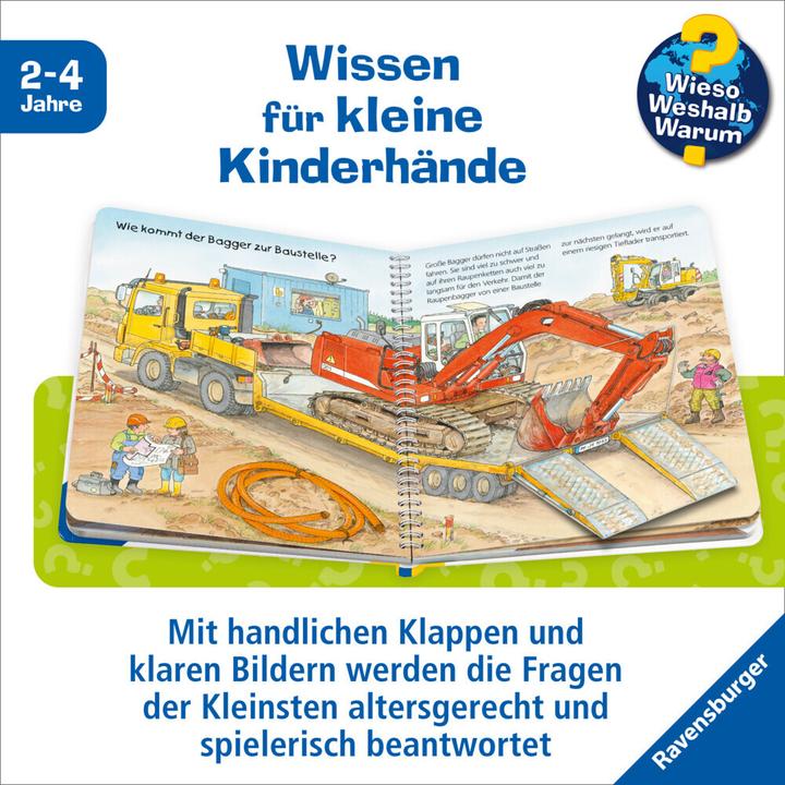 Immagine prodotto Ravensburger Der Bagger (Tedesco, Andrea Erne, Macellaio Wolfgang, 2015)