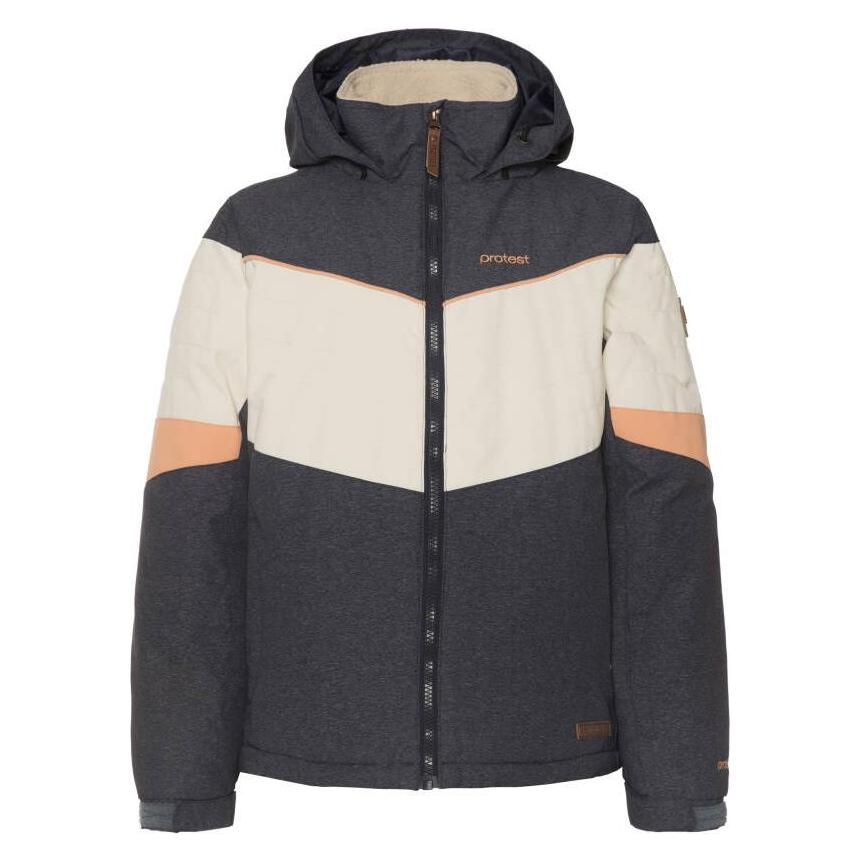 Protest, Mädchen, Skijacke, Lottes Jr Snowjacket (128), Blau, 128