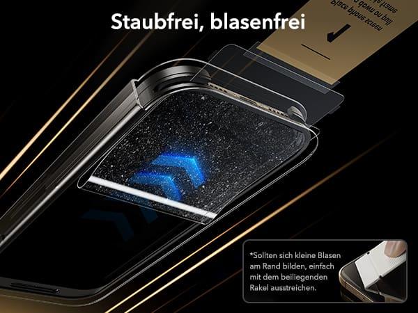 Actual product image ESR Corning UltraFit (3 pack) (3 pcs., Apple iPhone 17 Pro)