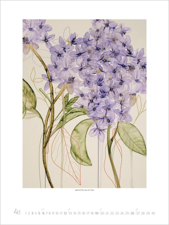 Produktbild Botanical Art 2026 (48 x 64 cm, Harter Einband, Deutsch)