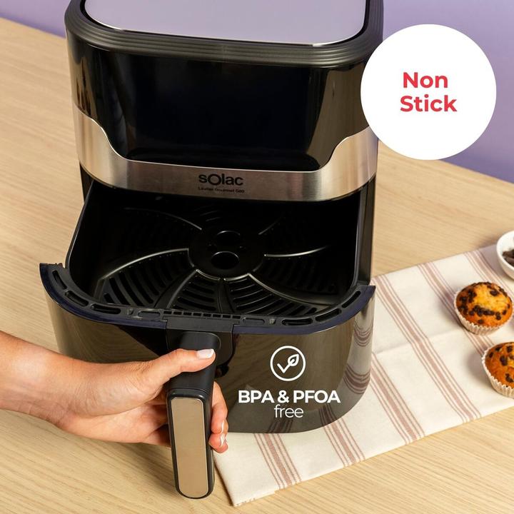 Produktbild Solac Leviter Gourmet G80 Heissluftfritteuse