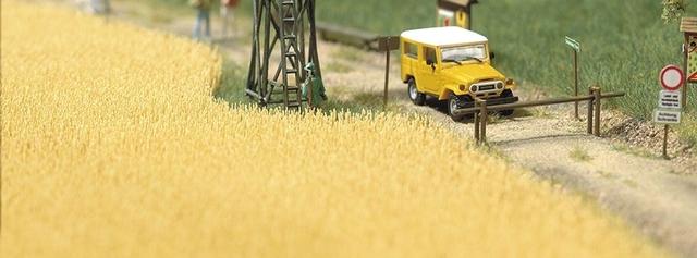 Produktbild Busch H0 Weizenfeld Fertigmodell