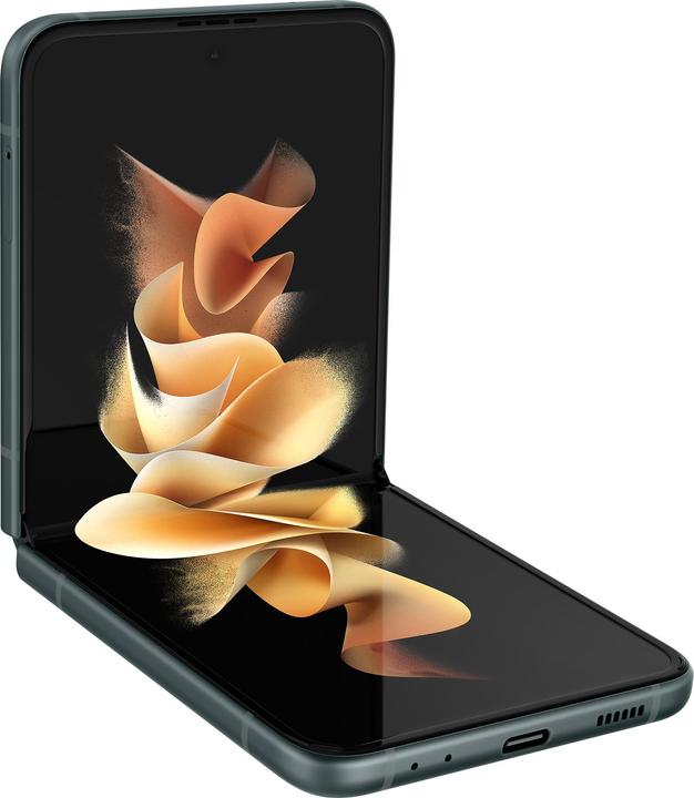 Actual product image Samsung Galaxy Z Flip3 5G EU (256 GB, Green, 6.70", SIM + eSIM, 5G)