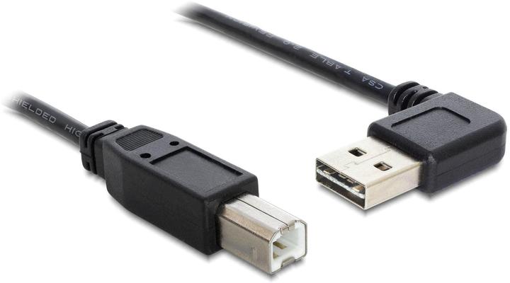 Produktbild Delock USB2.0-Kabel Easy A-B: 0.5m, schwarz (0.50 m, USB 2.0)