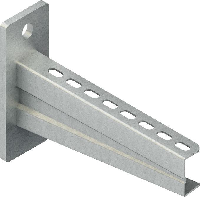 Niedax Wall bracket heavy KTAS200 ** 145x230mm hot-dip galvanised (Duct, 23 cm)