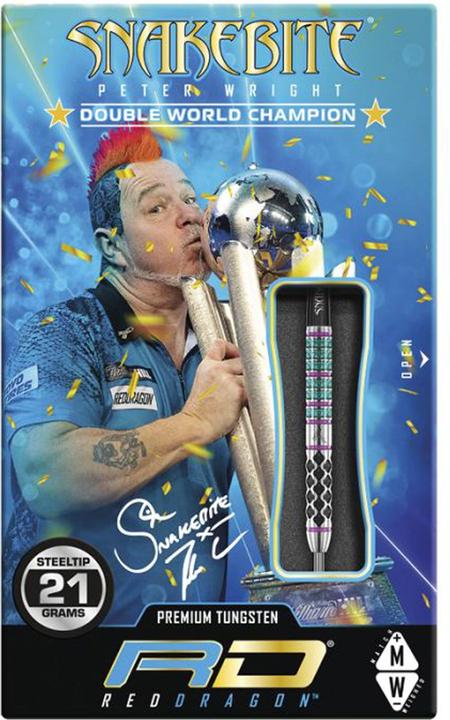 Immagine prodotto Red Dragon Punta d'acciaio Peter Wright Supa Venom (21 g)