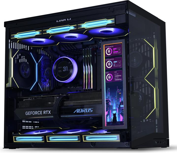 Produktbild Lian-Li 8.8" Universal Screen - schwarz