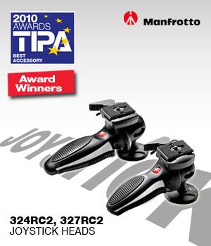 Image du produit Manfrotto 324RC2, Tête sphérique Joystick Junior (Tête sphérique)